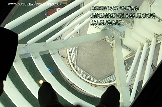 portsmouth, harbour docks, sou-25.jpg - SPINNAKER TOWER PORTSMOUTH - LOOKING DOWN - HIGHEST GLASS FLOOR IN EUROPE